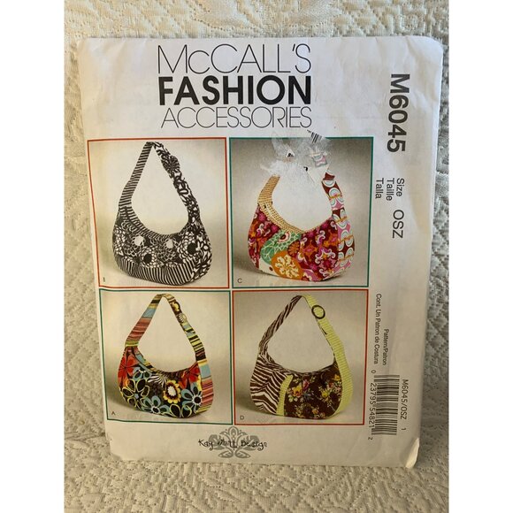McCall's Misses Handbag Sewing Pattern M6045 - uncut - Picture 5 of 9